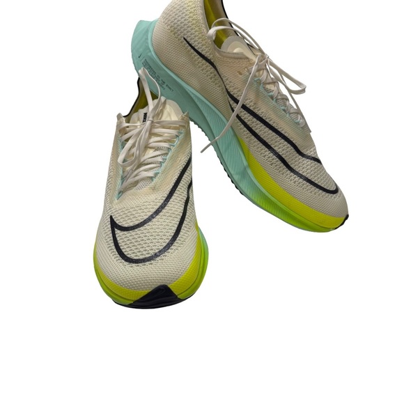 Nike ZoomX Streakfly Coconut Milk Volt Running Shoes DX3415 100 Men’s Sz 9 NEW - Picture 2 of 14